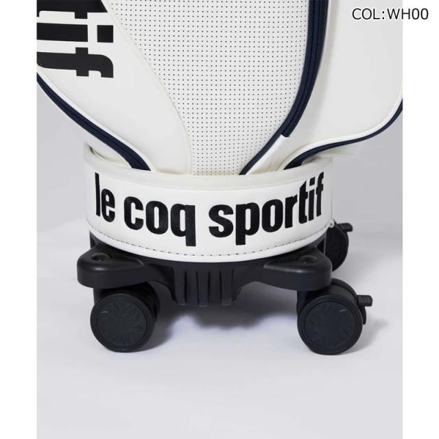 ルコック ゴルフ(le coq sportif GOLF) LG5FCB00U 8.5型(4.6kg) 47インチ対応 取り外し可能キャスター付き キャディバッグ ゴルフバッグ