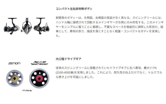 アブガルシア ロキサーニ SP 4000SH 1613575 (スピニングリール)【送料