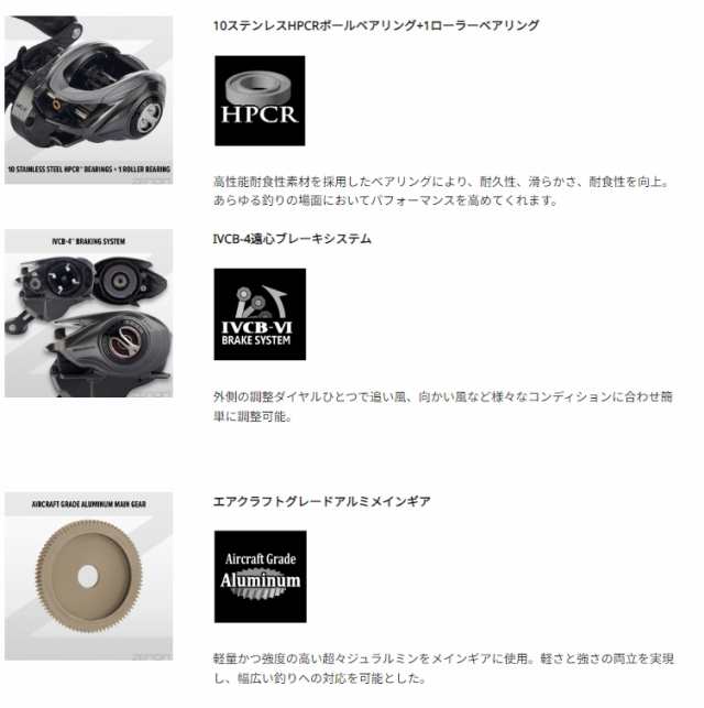 アブガルシア ゼノン MG-X-SHS-L 1552849 (ベイトリール 釣り 左 アブガルシア ゼノン MG-X-SHS-L 1552849 (ベイトリール 釣り 左