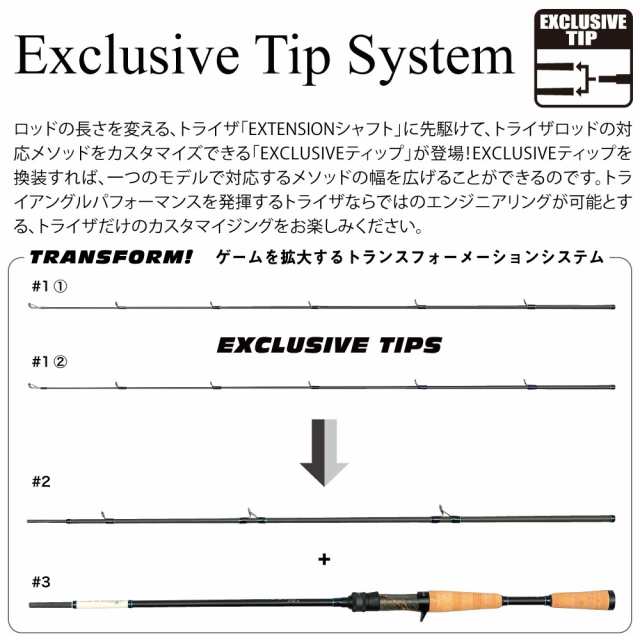 メガバス 21 トライザ EXCLUSIVE TIP F0-68XSTZ ♯1 (バスロッド)