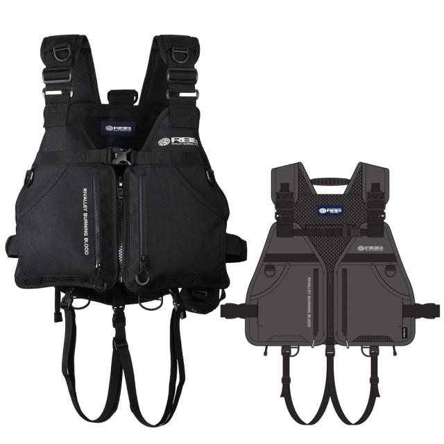 リバレイ RBB ロックショアトランクベスト #7788 (ライフジャケット 大人用 フローティングベスト 釣り)【送料無料】