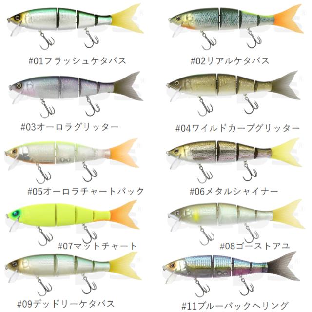 デプス NEW ハイサイダー 220 02 リアルケタバス [新品] newHIGHSIDER | deps OFFICIAL HP | デプス 公式HP