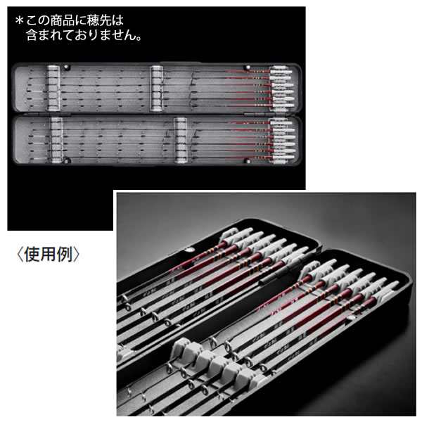 がまかつ がまワカサギ銀麗穂先ケース 33cm WK2002 (タックル
