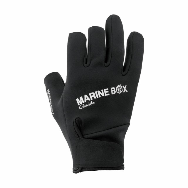 がまかつ タイタニュームグローブ(3カット) ブラック（MARINE BOX） GM7301 (フィッシンググローブ 釣り)の通販は 7,128円