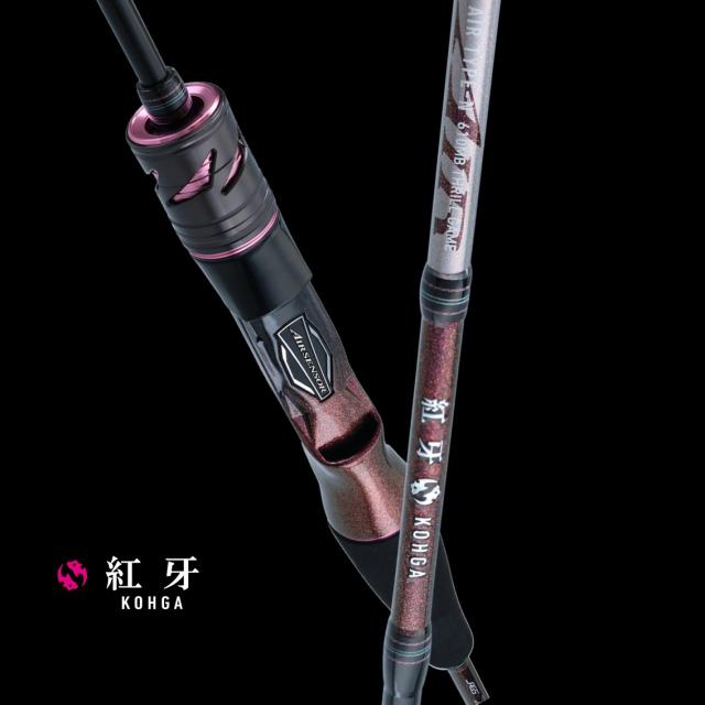 ダイワ　DAIWA　紅牙 AIRタイプN 69HBMT タイラバ　ソリッド　美品 ダイワ 紅牙AIR TYPE-N 69MHB-METAL・N (鯛ラバ タイラバロッド