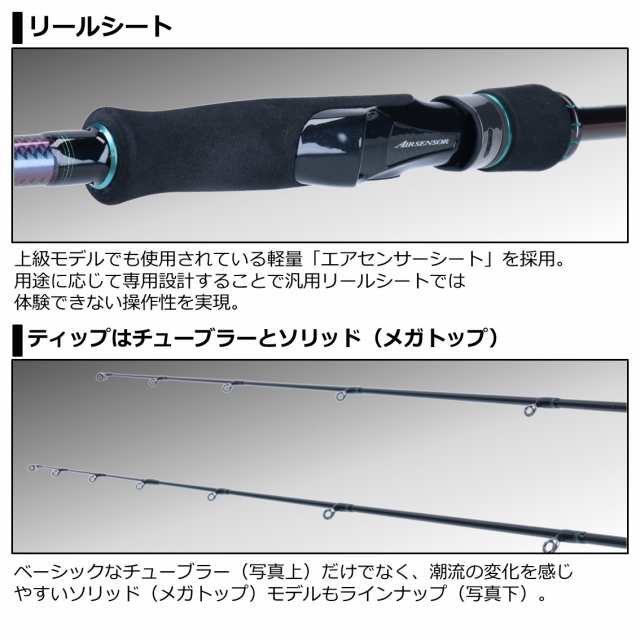 未着用品DAIWAダイワ　エメラルダスAIR AGS 86M ロッド