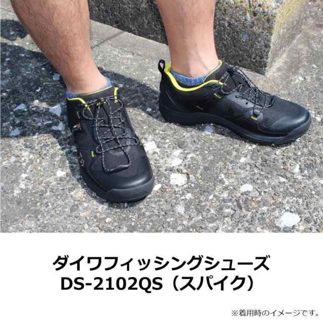 21超人気 ダイワ フィッシングシューズ スパイク ブラック Ds 2102qs スパイクブーツ 釣り ブランドショッパー付き Design Tours Com