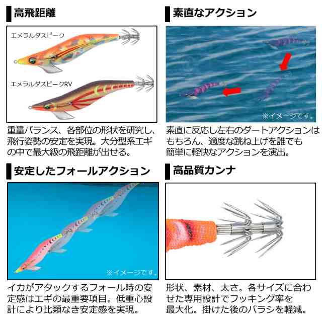 エメラルダス ピーク3.5フィッシング