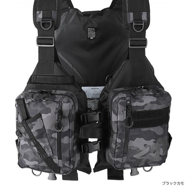 【新品未使用】ダイワ ライトフローティングベスト ダイワ (Daiwa) DF-6324 レッド フリーサイズ（ライト