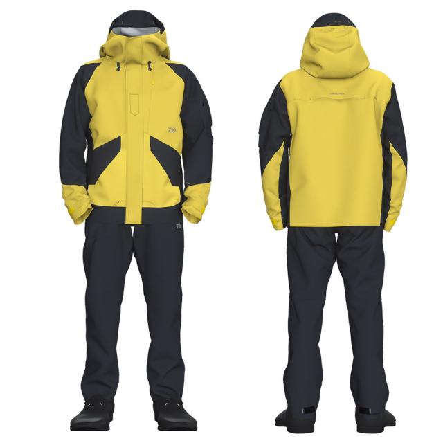 ダイワ レインマックスGEレインスーツ スモークイエロー DR-3223 M〜XL (レインウェア 上下セット)【送料無料】の通販は 23,319円