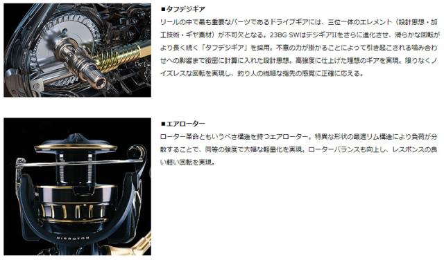 ダイワ 23 BG SW 14000-H (スピニングリール)【送料無料】の通販