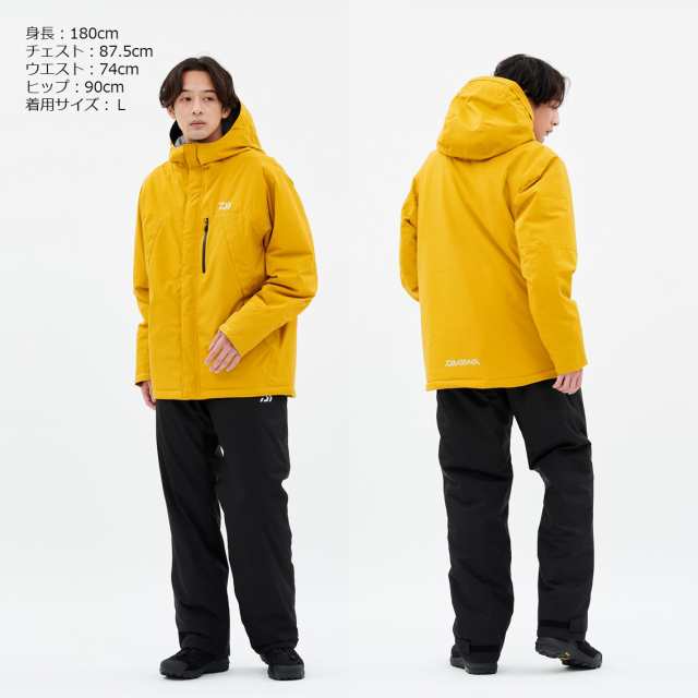 ダイワ レインマックスウインタースーツ ブラックカモ 2XL〜3XL DW