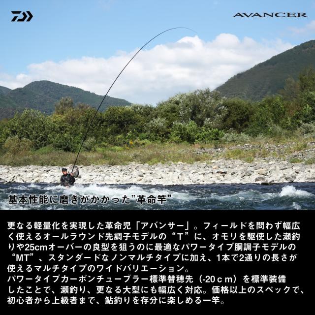 ダイワ 25 アバンサー T90M (Daiwa 竿 ロッド 鮎 釣り)(大型商品A)の
