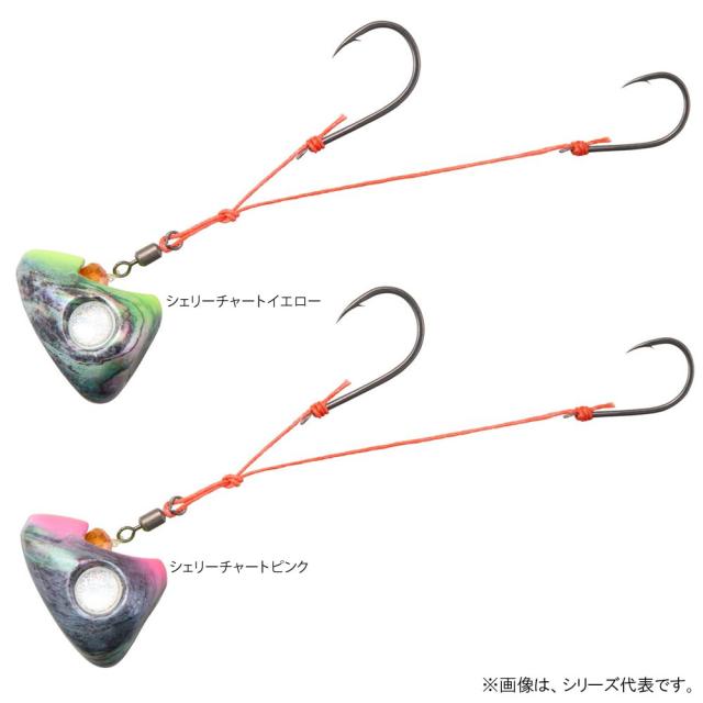 ダイワ 紅牙遊動テンヤSS 2WAY 20号 シェリーカラー (一つテンヤ