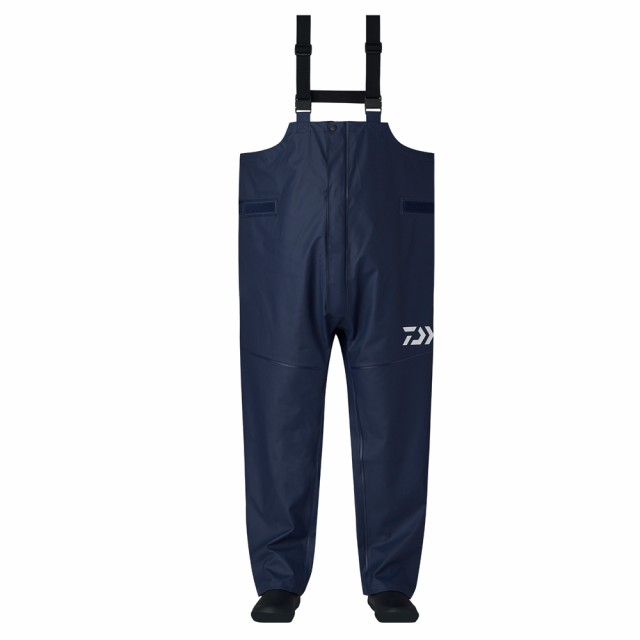 ダイワ オーシャンレインサロペット ネイビー 2XL DR-6225P (大きいサイズ レインウェア レインパンツ)【送料無料】