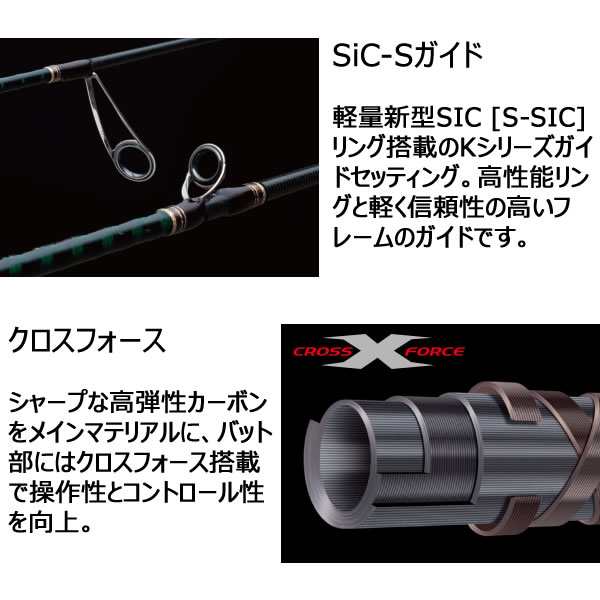 メジャークラフト トラウトロッド