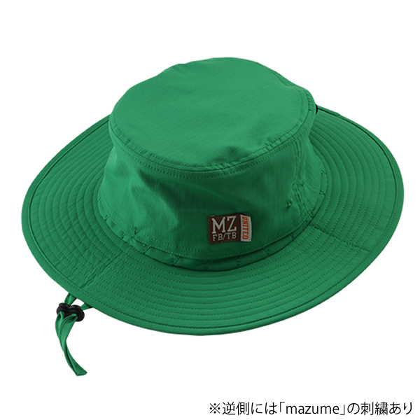 mazume(マズメ) mzサンシェードハット2 グリーン MZCP-779 (フィッシングキャップ 帽子 釣り)の通販は