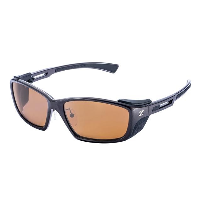 ゼクー Zeque フーバー ガンメタル/ラスターオレンジ F-1976 (偏光サングラス 偏光グラス 釣り メンズ)【送料無料】の通販は 16,870円