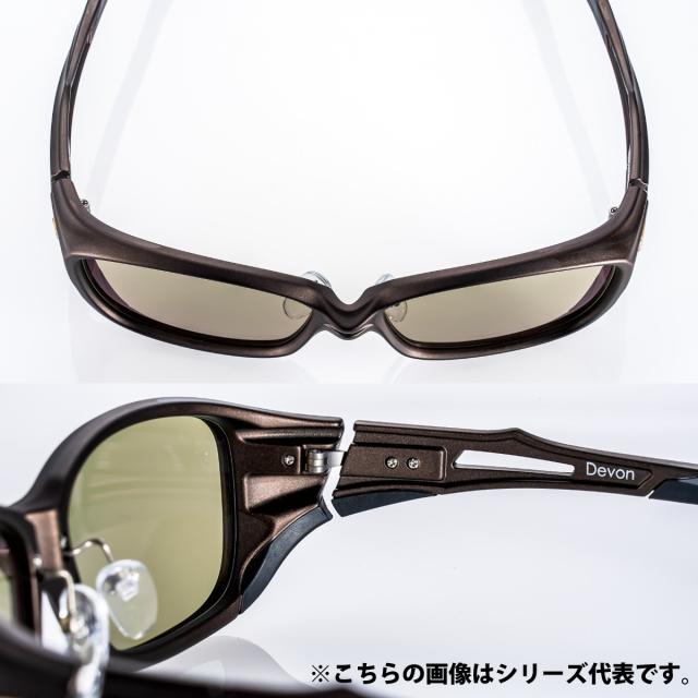 ゼクー Zeque デヴォン F-2071 ブラック×ブロンズG/AC (偏光サングラス