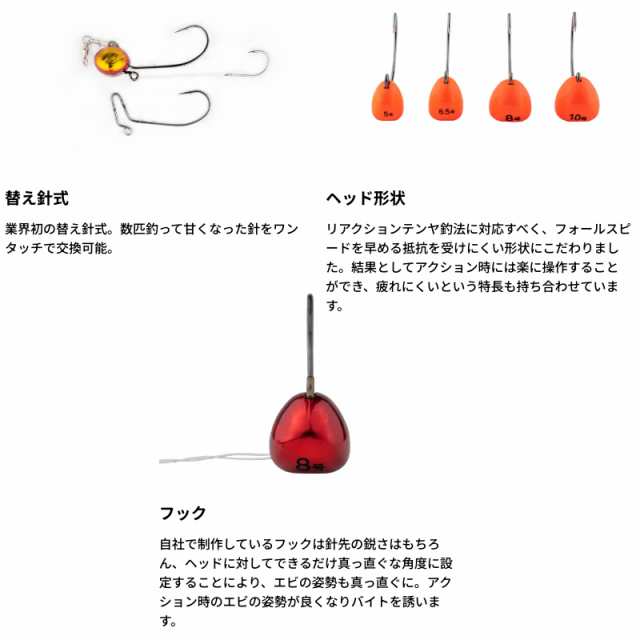 スタート 1stepTG ひとつテンヤ 10号 TY10 (一つテンヤ 太刀魚仕掛け