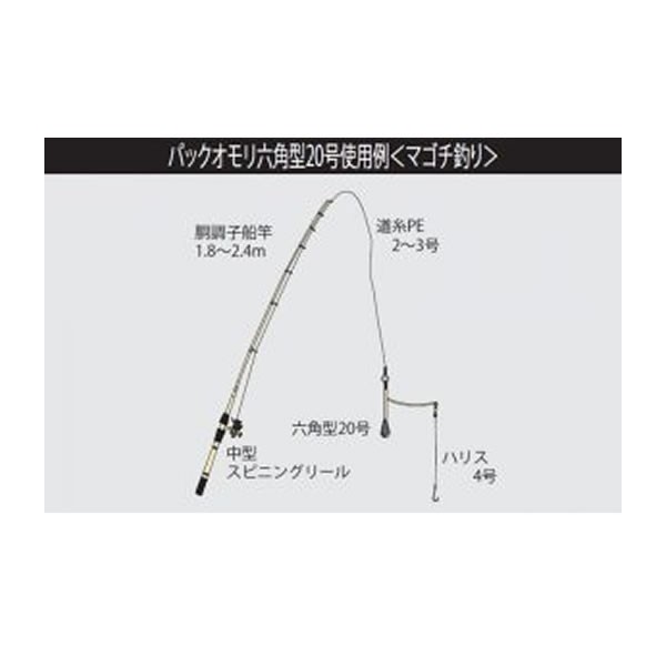 タカタ パックおもり 六角型 ２０号 通販 Au Pay マーケット