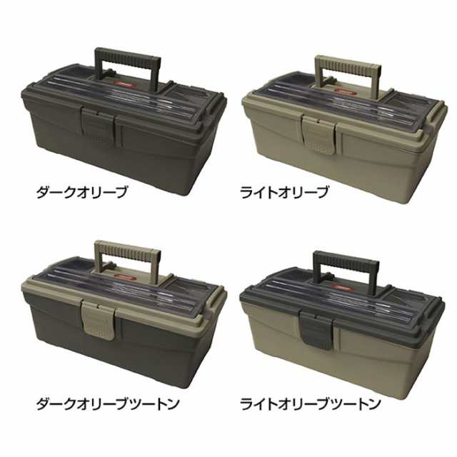 全4色】 OGK タックルボックス 2層式 TBM1101 (タックルボックス