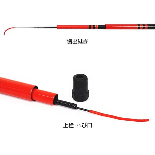 Riseway Pg 垂らせば爆釣 万能 のべ竿 万能竿 540 レッドの通販はau Pay マーケット フィッシング遊web店
