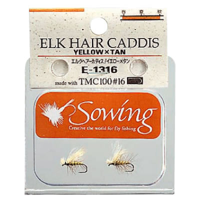 オーナー ソーイング エルクヘアカディス 完成品フライ #14