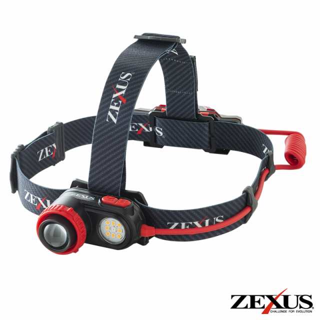 冨士灯器 ZEXUS LEDヘッドライト充電式 ZX-R730 (ヘッドライト ヘッドランプ 防災ライト)のサムネイル