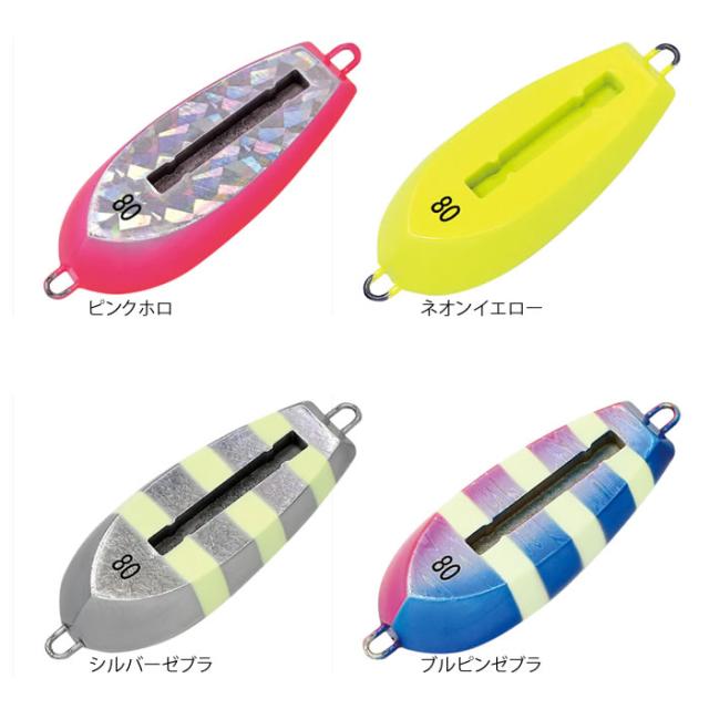 シマノ ジグ オシア フォールショット 80g 005 Sグリキン JV-A08W