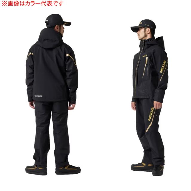 シマノ 24 ネクサス ゴアテックス レインスーツ ブラック RA-101X
