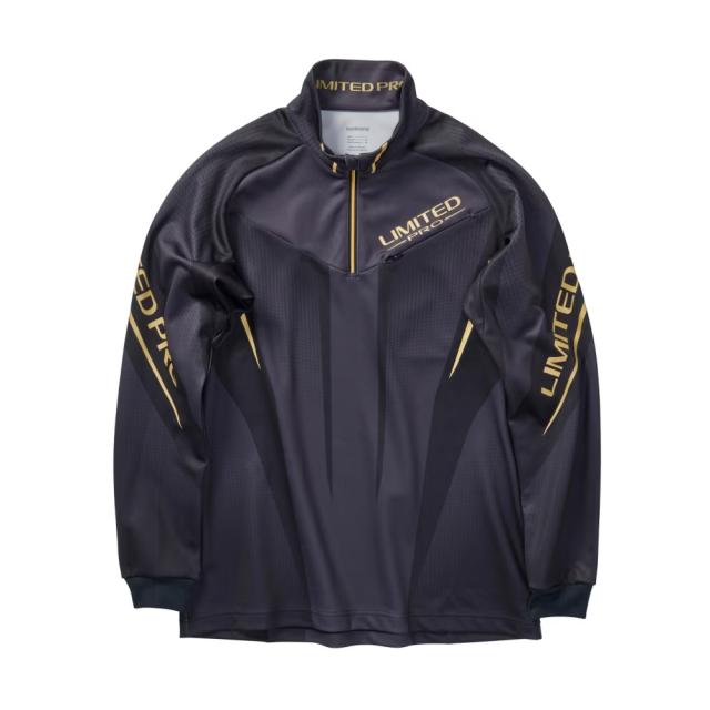 シマノ リミテッドプロハーフジップウォームシャツ リミテッドブラック SH-110X (フィッシングシャツ )の通販は 10,914円