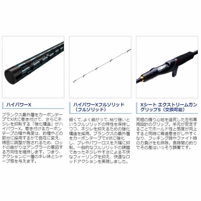 日本全国 送料無料 シマノ 炎月 XR FS-B55ML R 右巻 鯛ラバ タイラバ