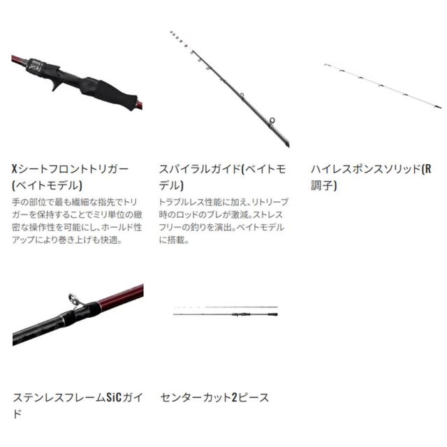 ロッド SHIMANO Sephia SS B68M-S/R セフィア SS メタルスッテ[SEPHIA SS METAL SUTTE