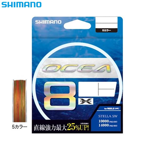 シマノ オシア8 5色 6号 500m LD-A91S (PEライン)の通販は