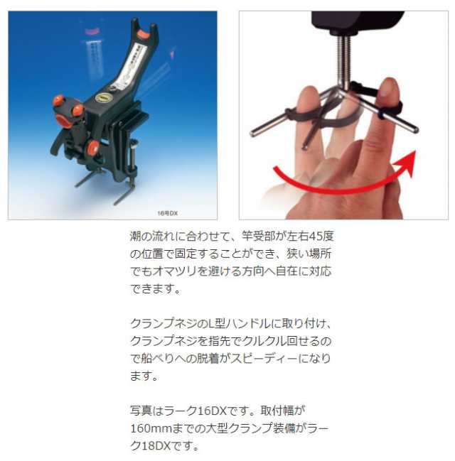 第一精工 ラーク 18号DX (竿掛け 三脚 ロッドホルダー)【送料