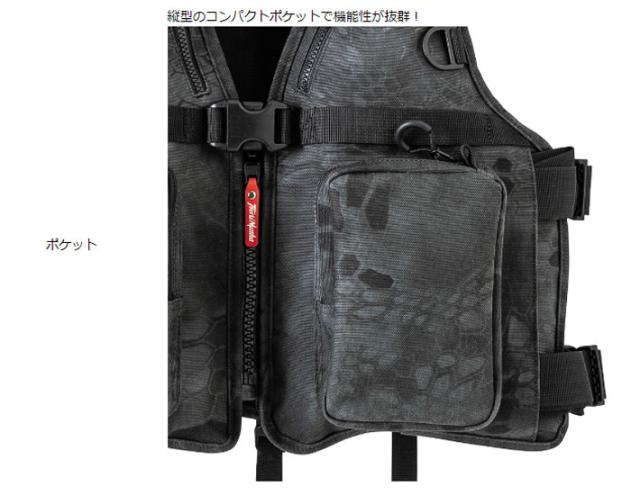 釣武者 ロックベスト V00800 (ライフジャケット フローティングベスト