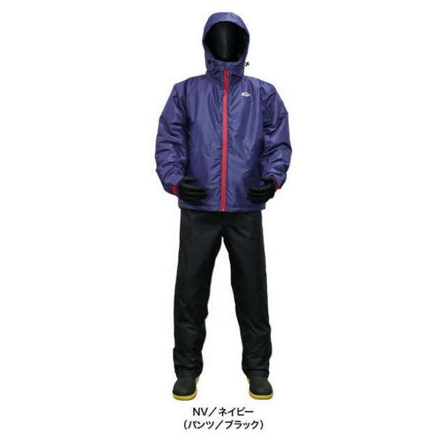 浜田商会 クロスファクター 防水防寒ウィンター ベーシックスーツ ネイビー WBA2301 (防寒着 上下セット 釣り)の通販は