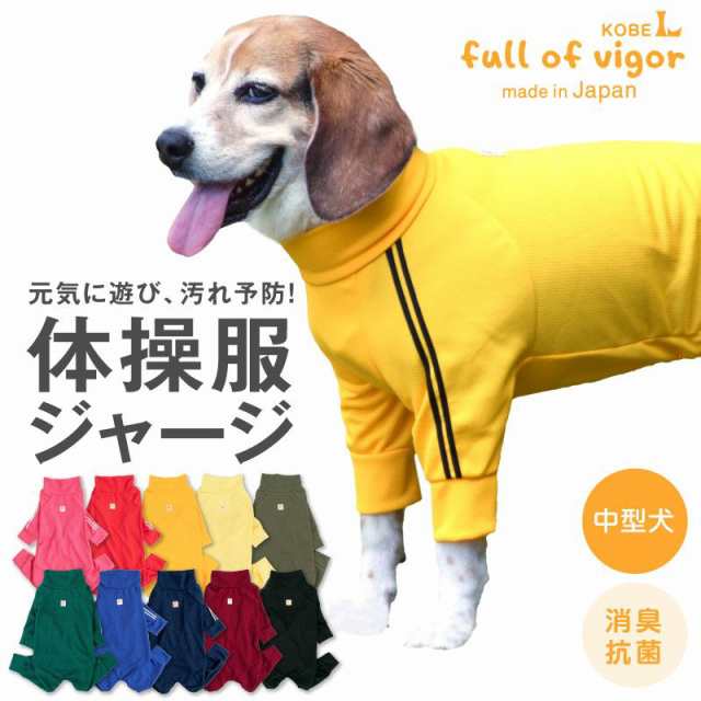 ドッグプレイ R 体操服ジャージつなぎ 中型犬用 ネコポス値3 の通販はau Pay マーケット 犬猫の服 Full Of Vigor