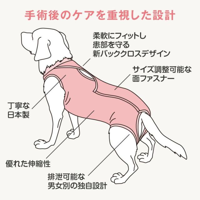 エリザベスカラー の代わりに 獣医師 去勢 避妊 手術 【送料込】 大型