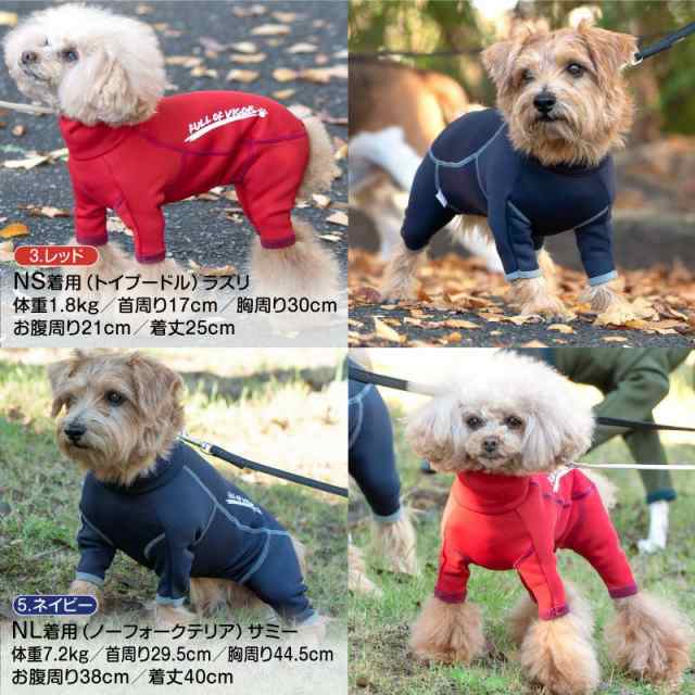 ドッグプレイ(R)裏起毛ラッシュガード(ダックス・小型犬用)犬服 ドッグウエア チワワ トイプードル 秋冬 遊び着 雪