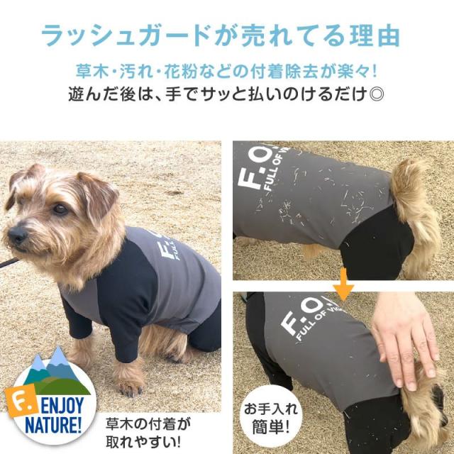 UV接触冷感機能性ニット犬の服