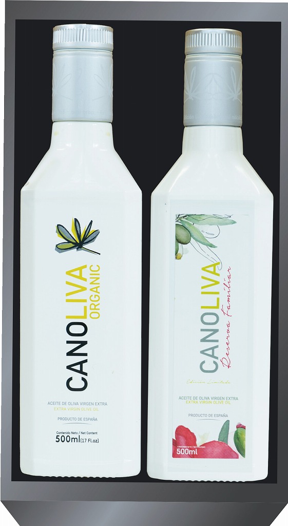 CANOLIVA　500mlオリーブオイル2本セット（ORGANIC・FAMILIAR) EVOO-10001 【全国送料込】(沖縄・離島は別途)