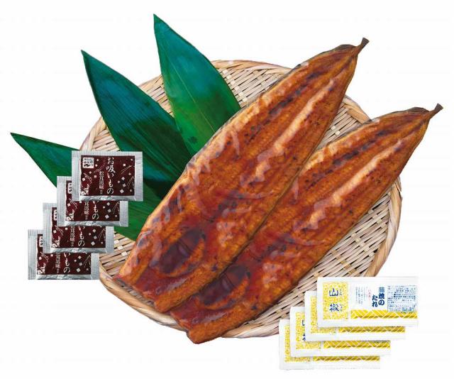 特大　鹿児島県産うなぎ蒲焼セット（永谷園お吸い物付） PFU-019A 【全国送料込】(沖縄・離島は別途)