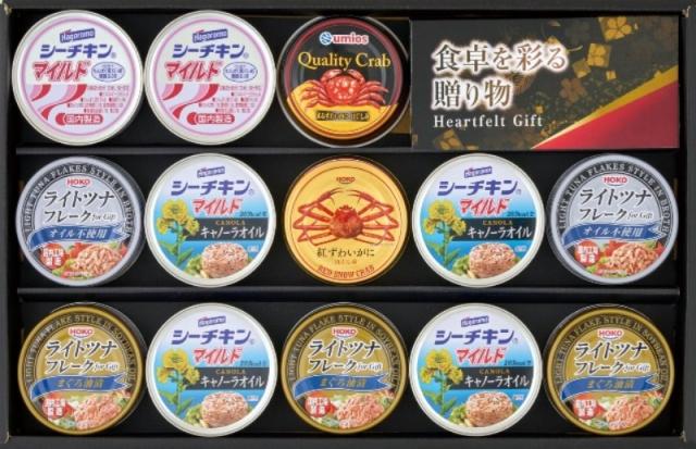お中元まとめ売り はごろも＆宝幸シーフード差し上げ物 CSR-50R×6 【貨物輸送無料】(沖縄・離島は別途)※荷作り紙・のしは別送、もしくはくっ付けるします。
