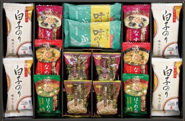お中元まとめ売り お味噌汁＆白子のりバラエティギフト FD-30P×6 【貨物輸送無料】(沖縄・離島は別途)※荷作り紙・のしは別送、もしくはくっ付けるします。