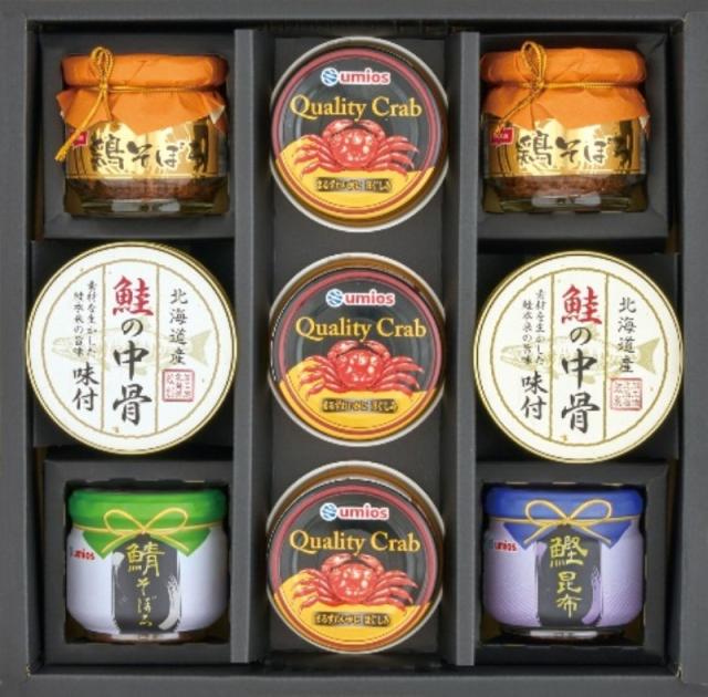 お中元期間限定販売 酒悦＆磯じまん　ごはんのお供詰合せ OTM-50R×6 【送料無料】(沖縄・離島は別途)