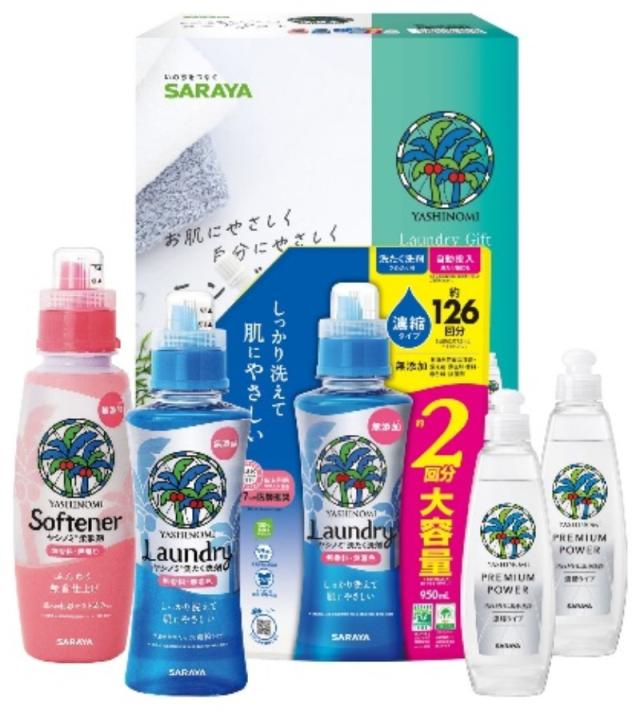 お中元まとめ売り サラヤ ヤシノミ ランドリーギフト YSI-30×6 【送料無料】(沖縄・離島は別途)※包装紙・のしは別送、もしくは添付します。