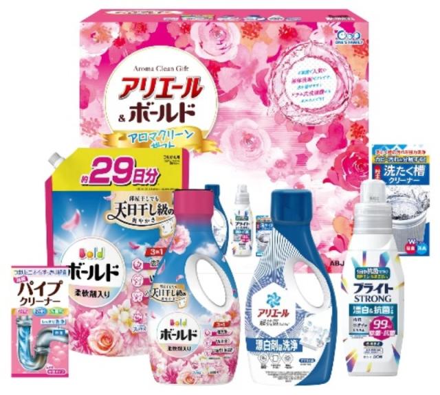 お中元期間限定販売 アリエール＆ボールド アロマクリーンギフト ABJ-40P×4 【送料無料】(沖縄・離島は別途)