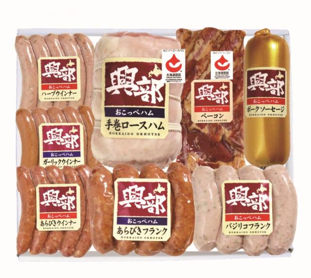 北海道だより オホーツククリーンミート 北海道おこっぺハム詰合せ OF-D-2 【全国送料込】(沖縄・離島除く)